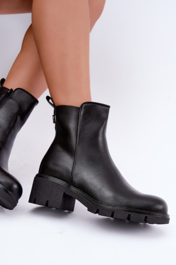 Klocke insulated ankle boots black Iserine