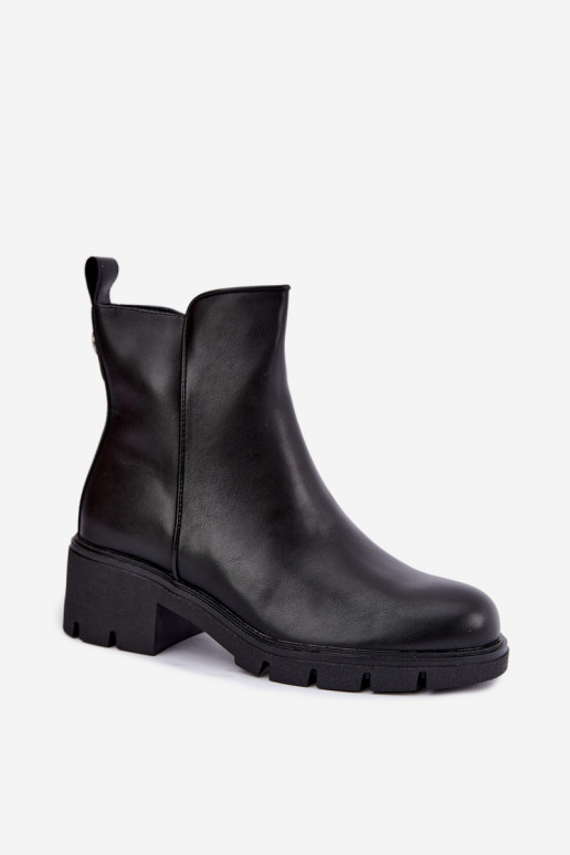 Klocke insulated ankle boots black Iserine