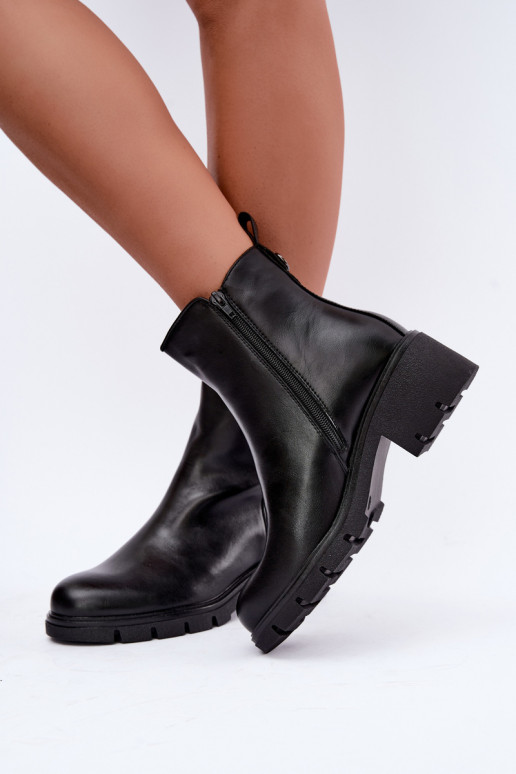 Klocke insulated ankle boots black Iserine