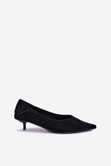 low-heeled shoes in black color Joresta 2