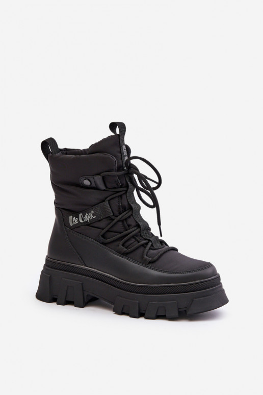 Juodi moteriški sniego batai Lee Cooper LCJ-24-47-3144