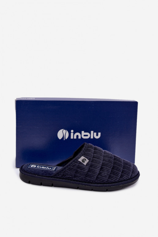 Dark blue men's slippers Inblu 91000034