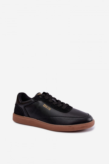 Black men's sneakers Big Star UU174045