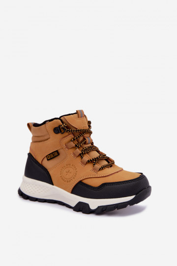 Brown insulated children's boots Big Star UU374002