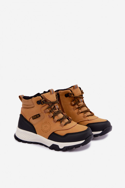 Brown insulated children's boots Big Star UU374002