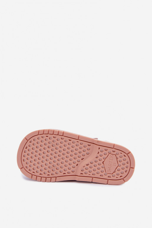 Women's sandals for kids Bartek 8550069 in pink