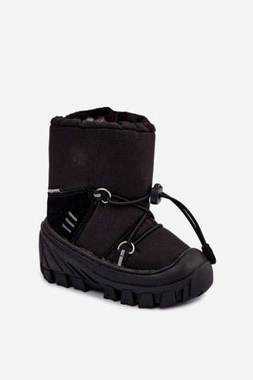 Kids' snow boots Bartek 11045703 in black