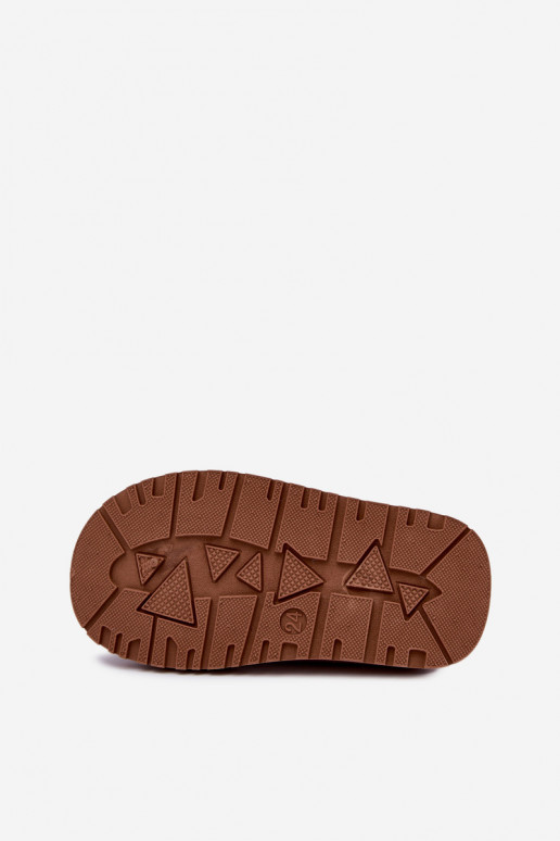 Vaikiški sniego batai su leopardo kailio raštais Ysmerine