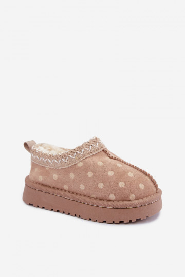 Kids' snow boots in sand Ysmerine