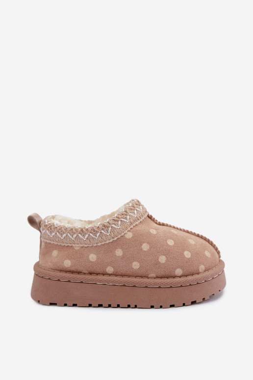 Kids' snow boots in sand Ysmerine