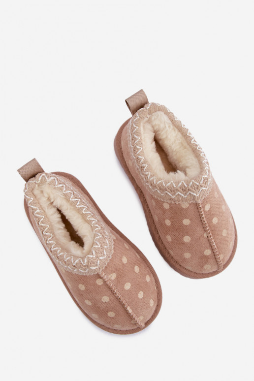 Kids' snow boots in sand Ysmerine