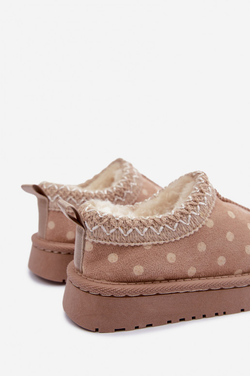 Kids' snow boots in sand Ysmerine