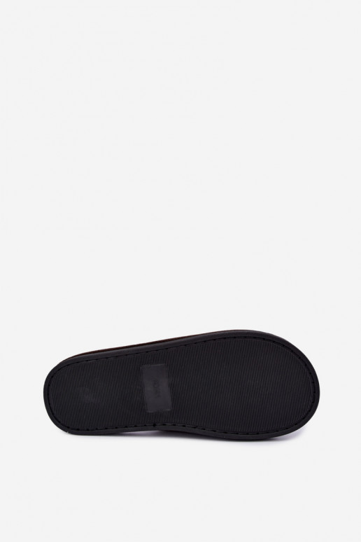 men's home slippers in brown Dervan