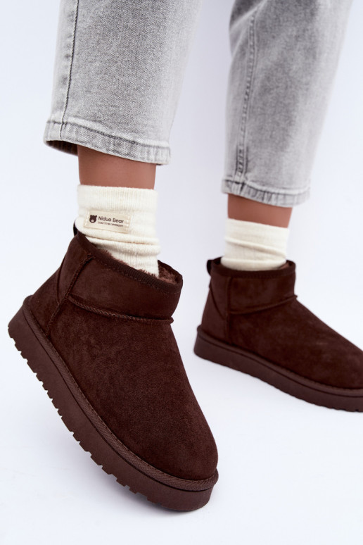Women's snow boots CzekoladoĮe Rosienne