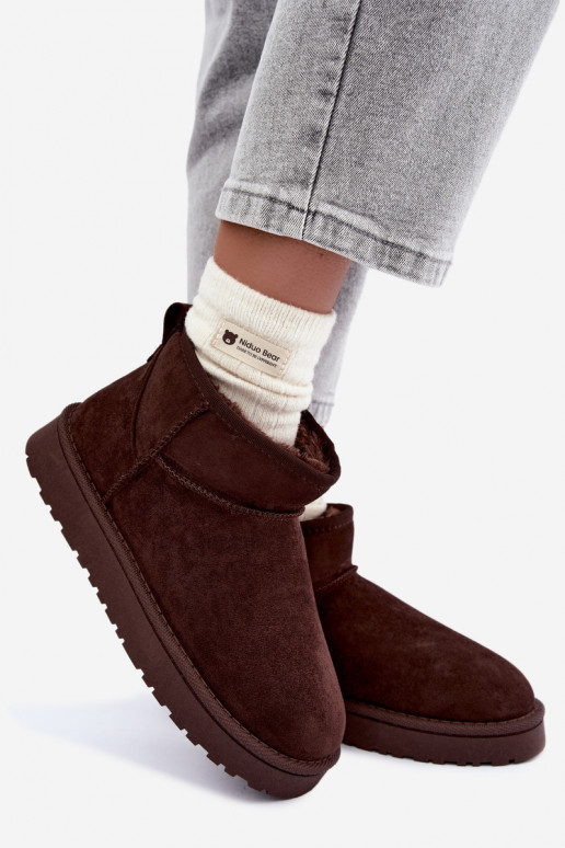 Women's snow boots CzekoladoĮe Rosienne