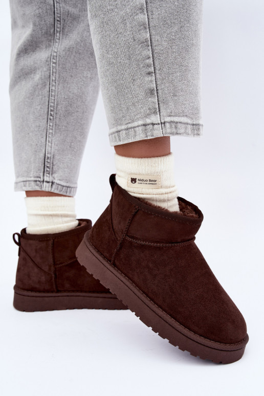 Women's snow boots CzekoladoĮe Rosienne