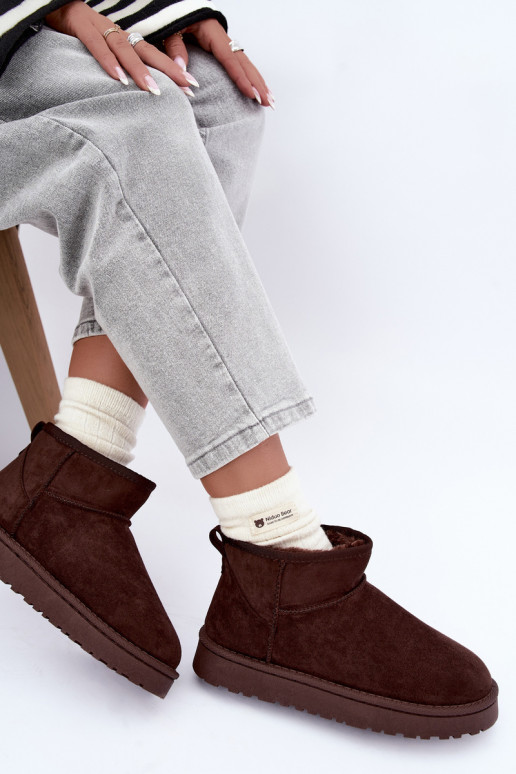 Women's snow boots CzekoladoĮe Rosienne