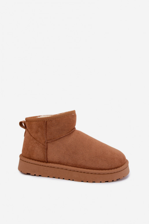 Women's snow boots in brown color Rosienne