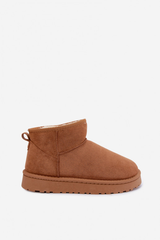 Women's snow boots in brown color Rosienne