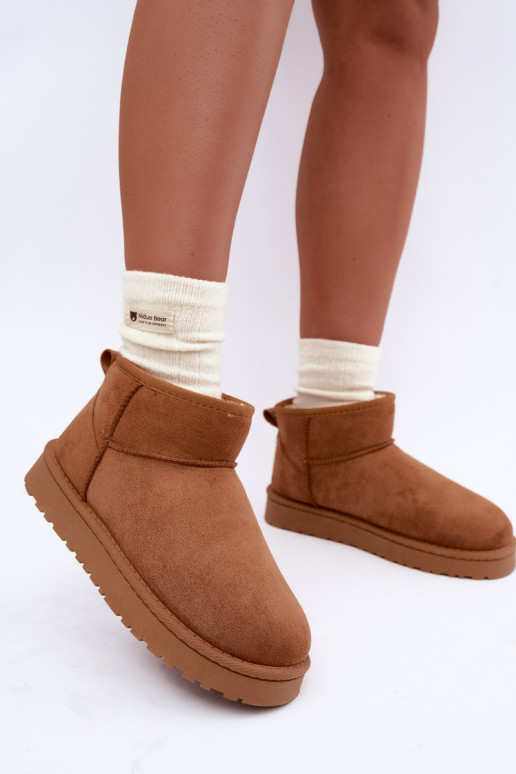 Women's snow boots in brown color Rosienne