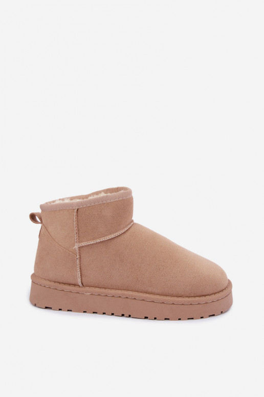 Women's snow boots in sand color Rosienne