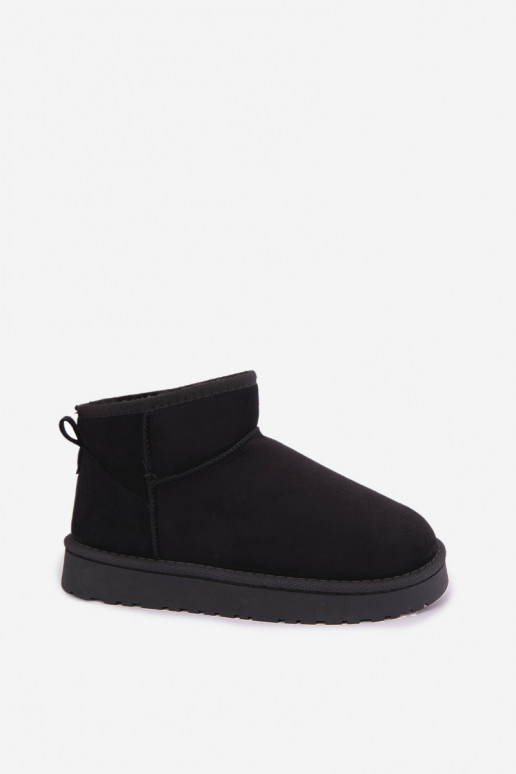 Women's snow boots in black color Rosienne