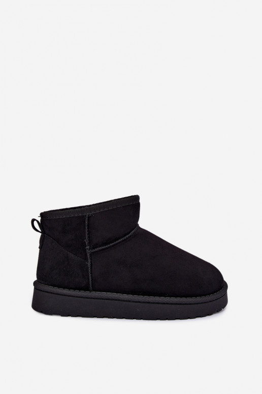 Women's snow boots in black color Rosienne
