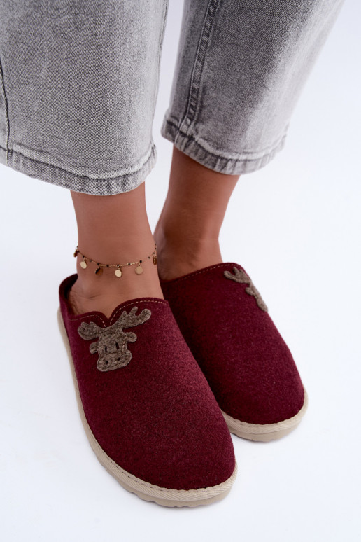 Naiste sussid Inblu CS000049 bordo