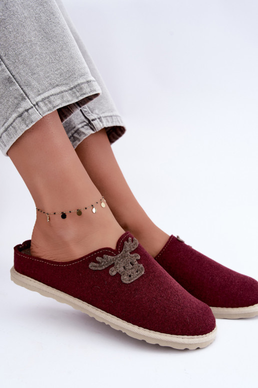 Naiste sussid Inblu CS000049 bordo