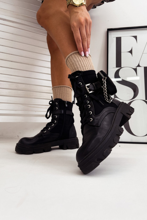 Women's pressure-free socks with lurex in sand color