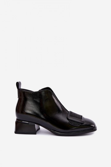 patent insulated ankle boots Klocke Artiker 59C0108 in black 2