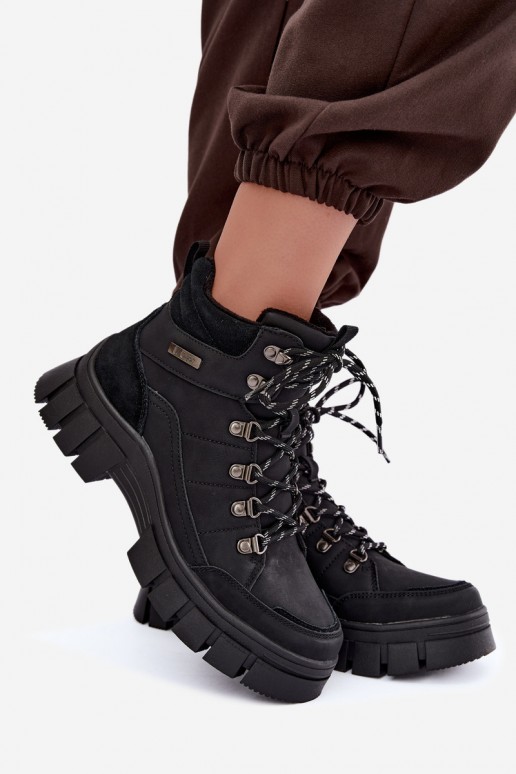 insulated women's shoes Lee Cooper LCJ-26-31-4580 in black