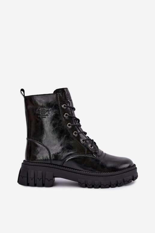 insulated work ankle boots Lee Cooper LCJ-26-16-4696 in black