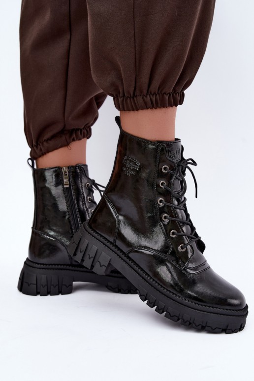 insulated work ankle boots Lee Cooper LCJ-26-16-4696 in black
