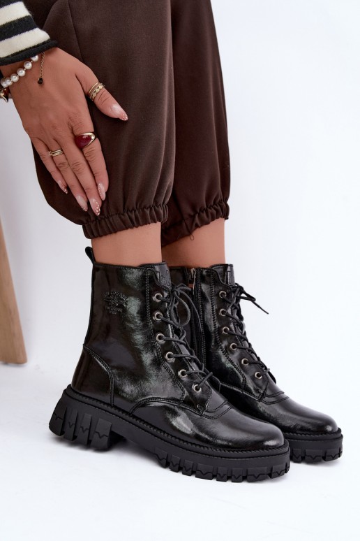 ocieplane robocze botki Lee Cooper LCJ-26-16-4696 w kolorze czarnym