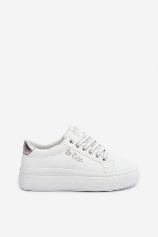 platform sneakers Lee Cooper LCJ-26-44-4561 in white