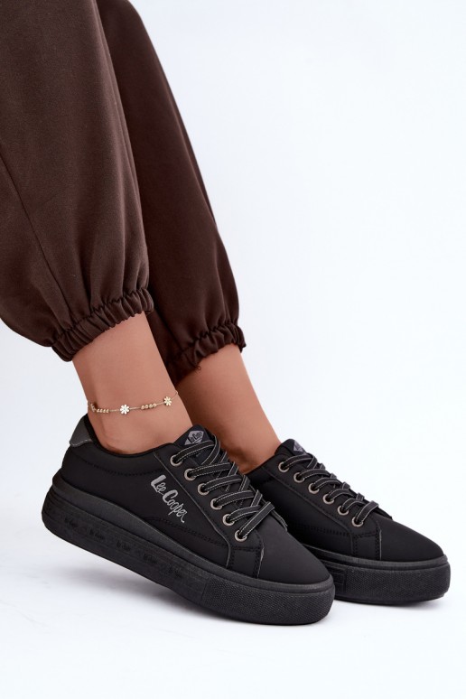 laisvalaikio batai su platforma Lee Cooper LCJ-26-44-4560 juodos spalvos