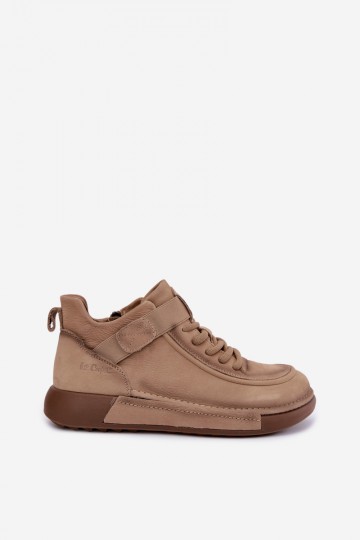 šilti aulinukai iš natūralios odos Lee Cooper LCJ-26-19-4603 chaki spalvos 2