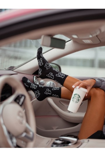 Black women's socks Contury Misia