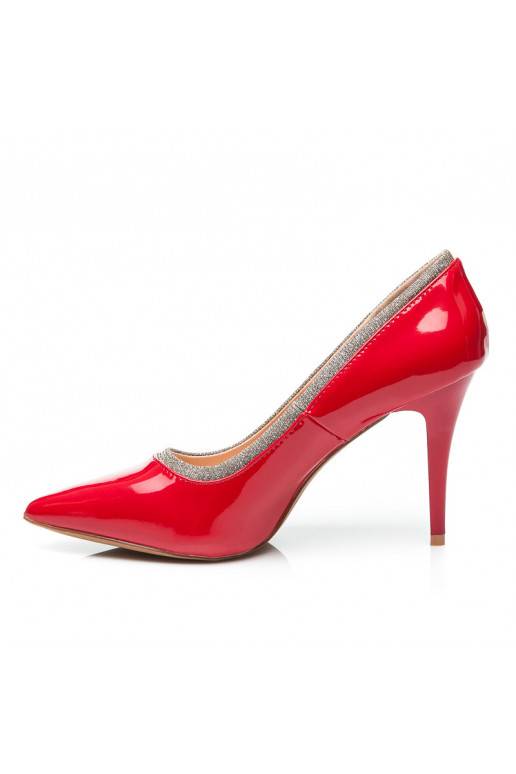 Red shoes GLOSSY 58248R / S1-35P