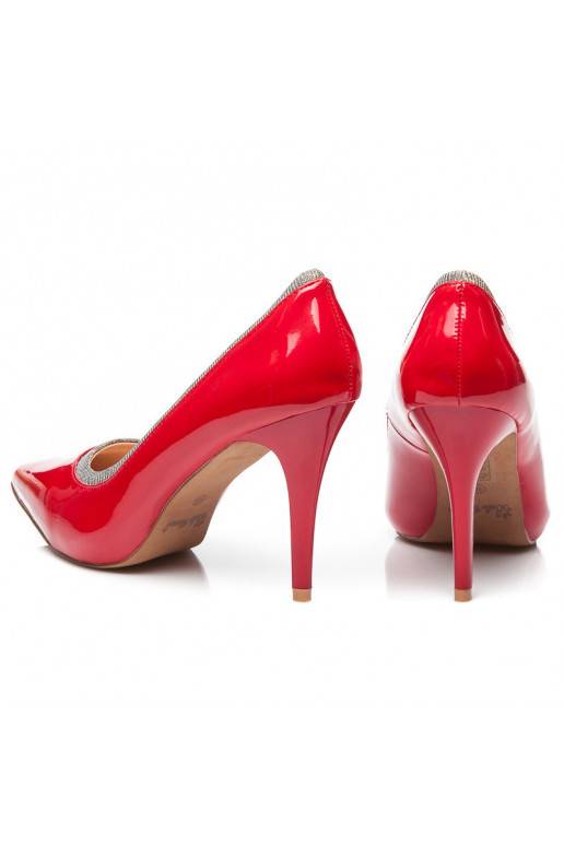 Czerwone buty GLOSSY 58248R / S1-35P