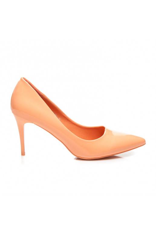 Classic peach-colored shoes YES-366-1OR