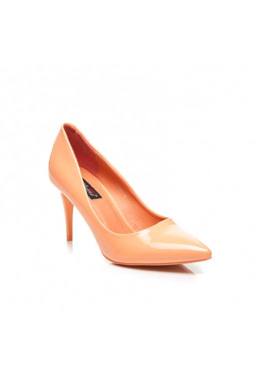 Classic peach-colored shoes YES-366-1OR