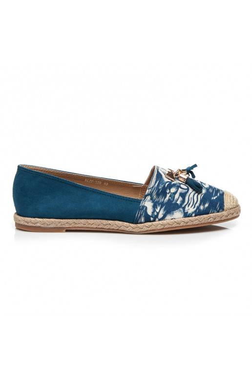 Espadrilles Jeans Blue Suede BL22-520BL