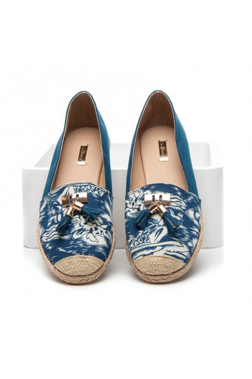 Espadrilles Jeans Blue Suede BL22-520BL