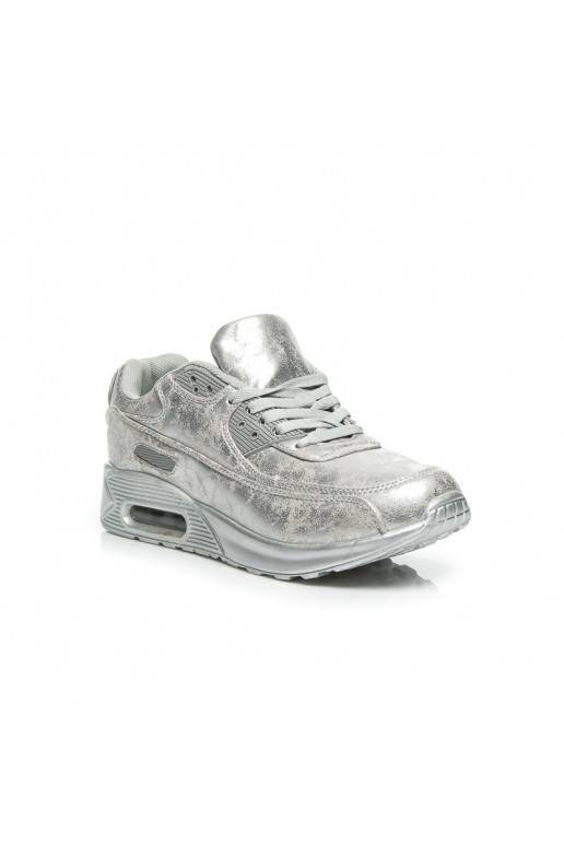 Masywne srebrne buty sportowe 1-7S