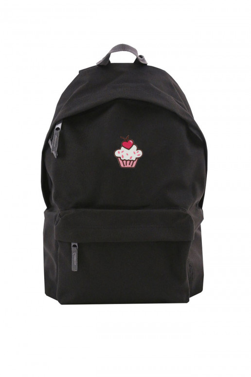 Backpack Simple Cupcake Patch  - 1 Backpack Simple Cupcake Patch  - 1
