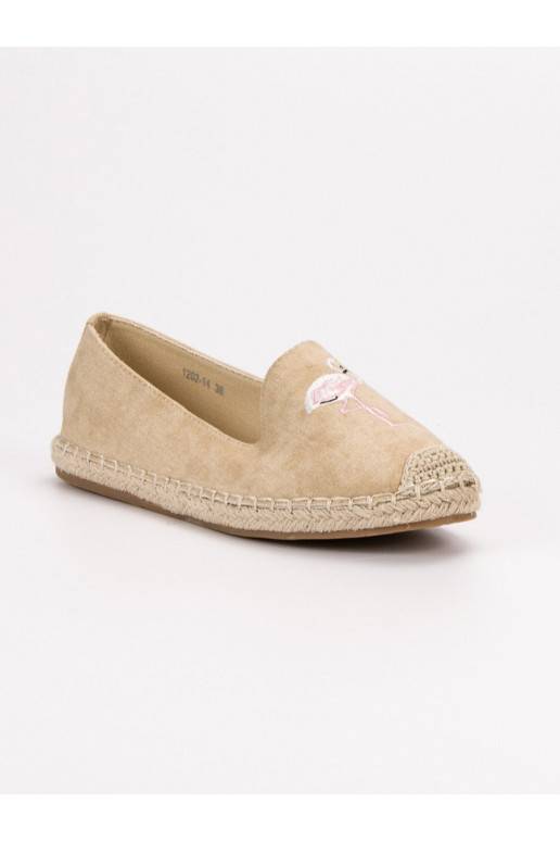 espadrilės su flamingais VICES 1202-14BE  - 6 espadrilės su flamingais VICES 1202-14BE  - 6