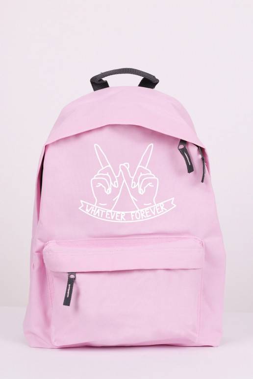 pink Backpack Whatever Forever  - 1 pink Backpack Whatever Forever  - 1