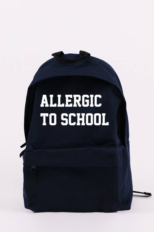 Backpack Allergic to School  - 1